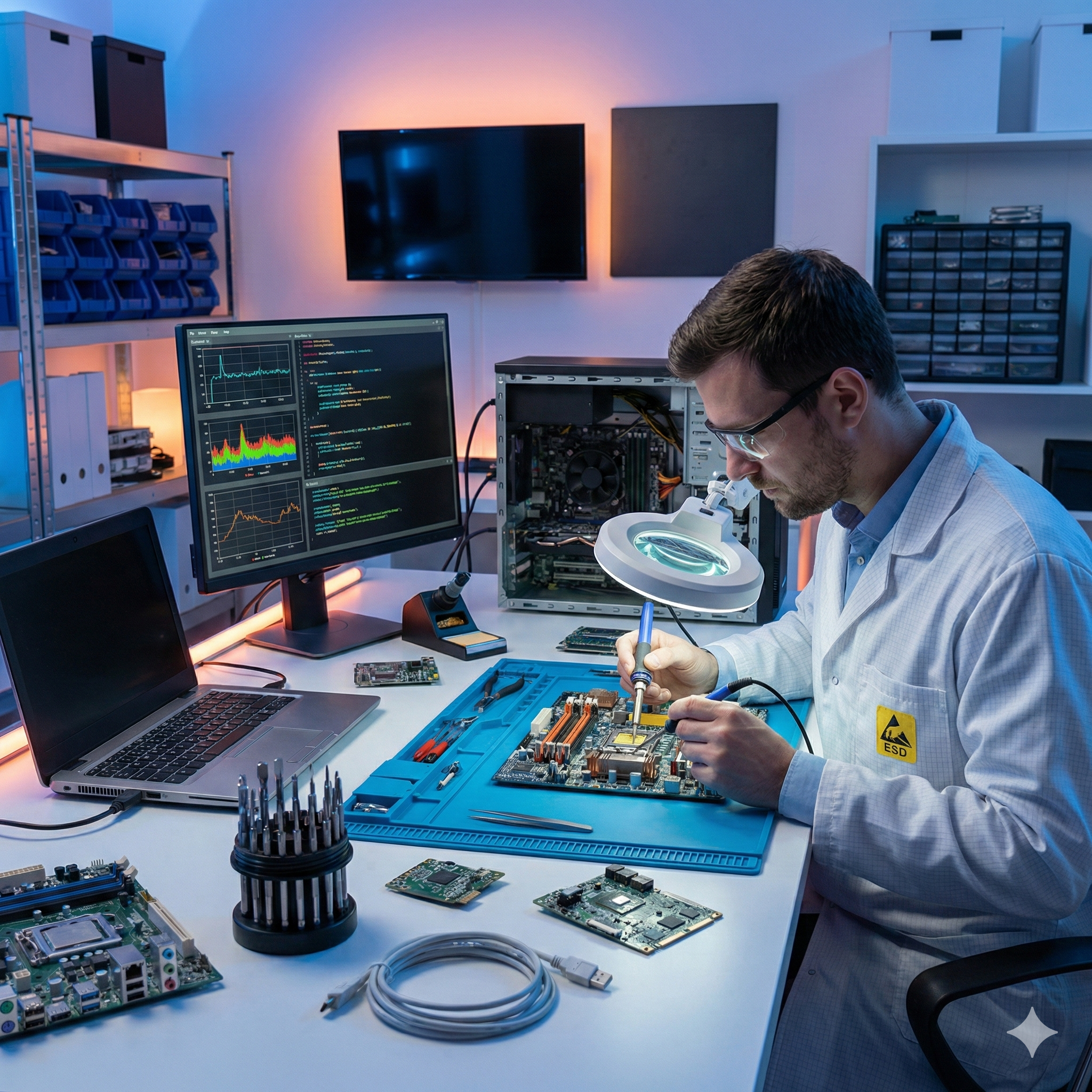 Laptop repair and desktop repair service at Pranjal Enterprises Pune